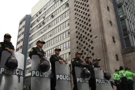 Presencial policial est garantizada en el Ministerio Pblico.