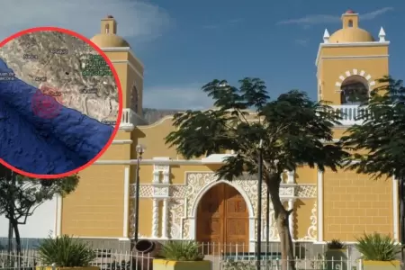 Fuerte sismo se registr en Arequipa.