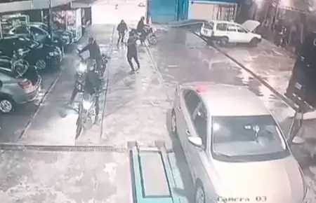 Sicarios matan a hombre dentro de carwash en Comas.