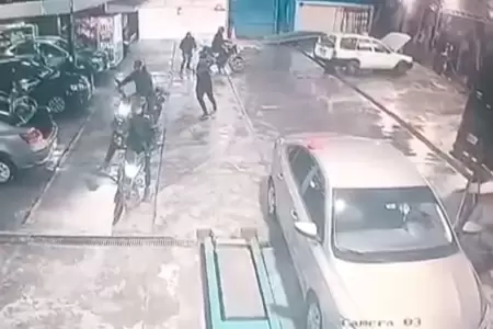 Sicarios matan a hombre dentro de carwash en Comas.