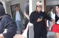 Tiktoker ngel Ramrez es confrontado por grabar en propiedad privada: "Voy a denunciar"