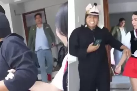 ngel Ramrez es confrontado por grabar en propiedad ajena