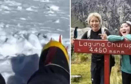 Cadáver de turista japonesa permanece en base del nevado Huascarán.