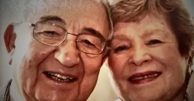 Roy Cohen y su esposa