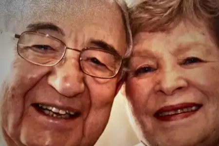 Roy Cohen y su esposa