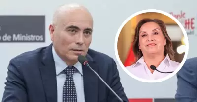 Ministro de Vivienda respaldó posible programa de Dina Bolujarte