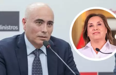 Ministro de Vivienda respald posible programa de Dina Bolujarte