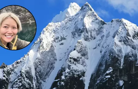 Turista que sobrevivi en el Huascarn fue evacuada a un hospital.