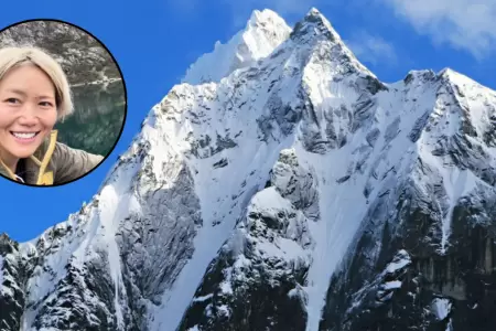 Turista que sobrevivi en el Huascarn fue evacuada a un hospital.