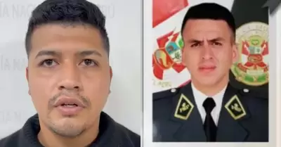 Policía acusado de matar a su colega en SJL se defiende.