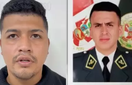 Polica acusado de matar a su colega en SJL se defiende.