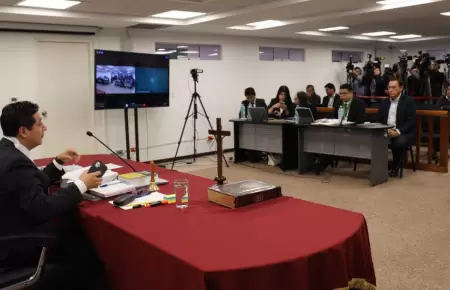Audiencia de pedido de prisión preventiva contra Martín Vizcarra
