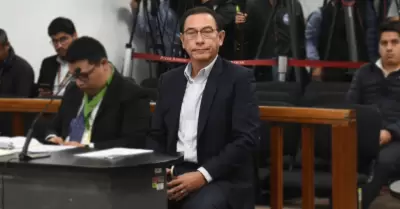 Expresidente Martn Vizcarra podra a prisin por seis meses.