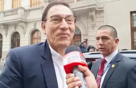 Martín Vizcarra asegura que no tiene miedo de ir a prisión.