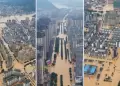 Emergencia en China: Inundaciones dejan al menos seis muertos y obligan a ms de 80 mil personas a evacuar