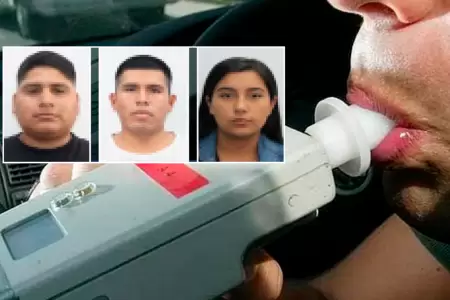 Policas exigieron coima tras prueba de alcoholemia falsa.