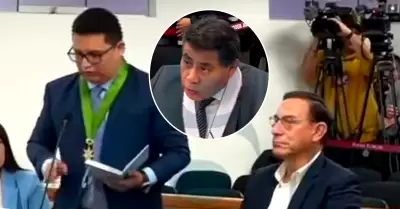 Abogado de Martín Vizcarra y fiscal Juárez Atoche.