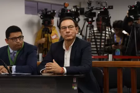 Expresidente Martn Vizcarra podra estar seis meses en prisin.