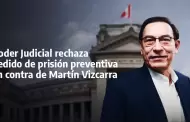 Martn Vizcarra se libra de la crcel: Poder Judicial rechaza pedido de prisin preventiva contra expresidente