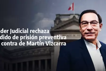 Martn Vizcarra se libra de la crcel.