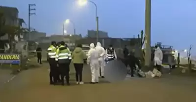 Un delincuente muerto y otro detenido dejó balacera en San Juan de Miraflores.