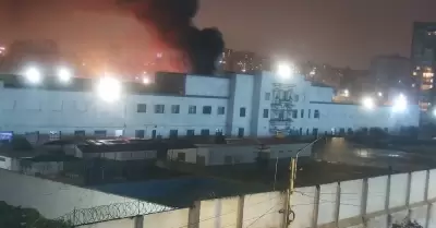 Incendio en Maranguita.