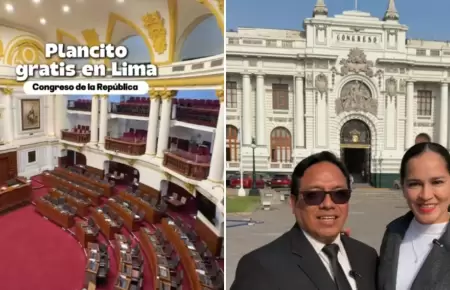 Visitar el Congreso totalmente gratis