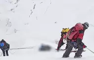 Tragedia en el Huascarn: Recuperan cuerpo de turista japonesa que falleci en lo alto del nevado