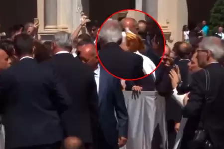 Agresin al Papa Len XIV en el Vaticano.
