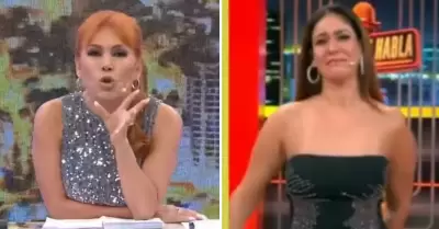 Magaly Medina rechaza agradecimiento de Tilsa Lozano.