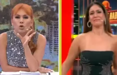 Magaly Medina rechaza agradecimiento de Tilsa Lozano.