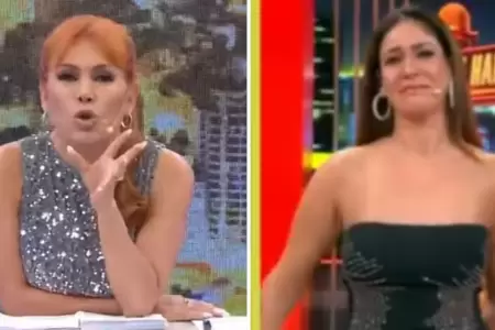 Magaly Medina rechaza agradecimiento de Tilsa Lozano.