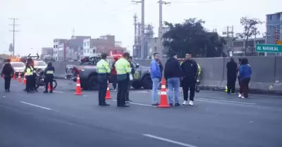 Agente policial pierde la vida en el Óvalo Naranjal en Los Olivos.