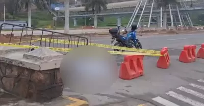 Hombre perdió la vida apuñalado cerca de Agua Dulce en Chorrillos.