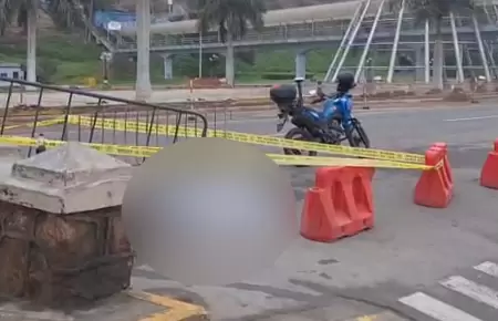 Hombre perdi la vida apualado cerca de Agua Dulce en Chorrillos.