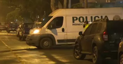 Cuerpo sin vida de José Miguel Castro fue trasladado a la Morgue.