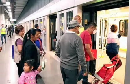 Línea 2 del Metro de Lima y Callao restablece su servicio.