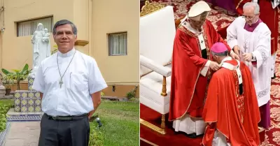 Trujillano recibió el palio arzobispal de parte del papa León XIV