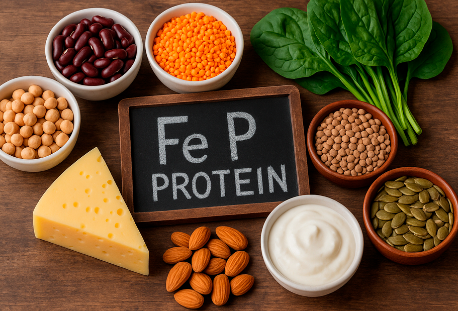 Alimento con alto contenido de hierro y protena para tu bienestar y salud.