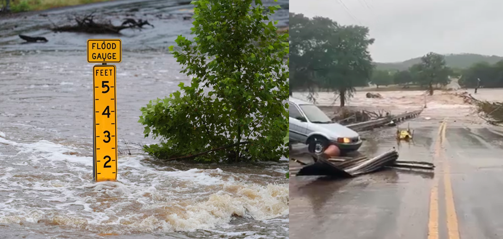 Inundaciones en Texas deja varios desaparecidos.