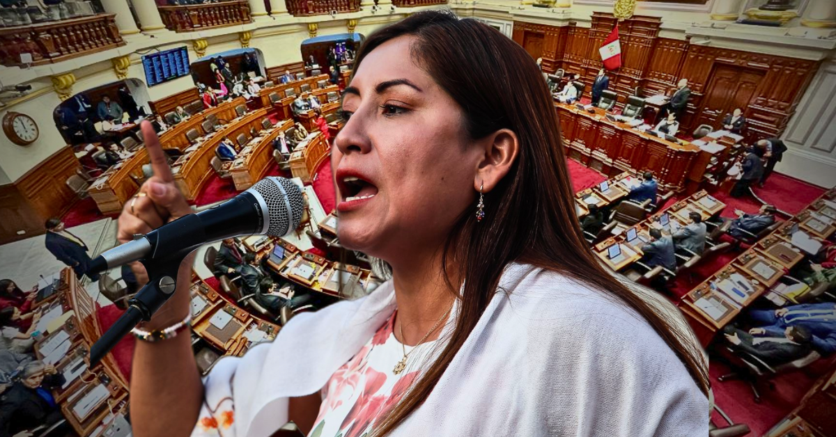 Kelly Portalatino rompe con Perú Libre y presenta su renuncia irrevocable por "motivos personales"