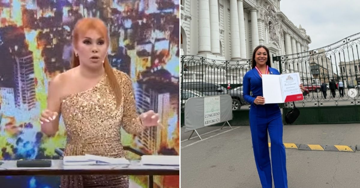 Magaly calificó de "payasada" la condecoración de Dayanita por el Congreso: "Me muero de la vergüenza"