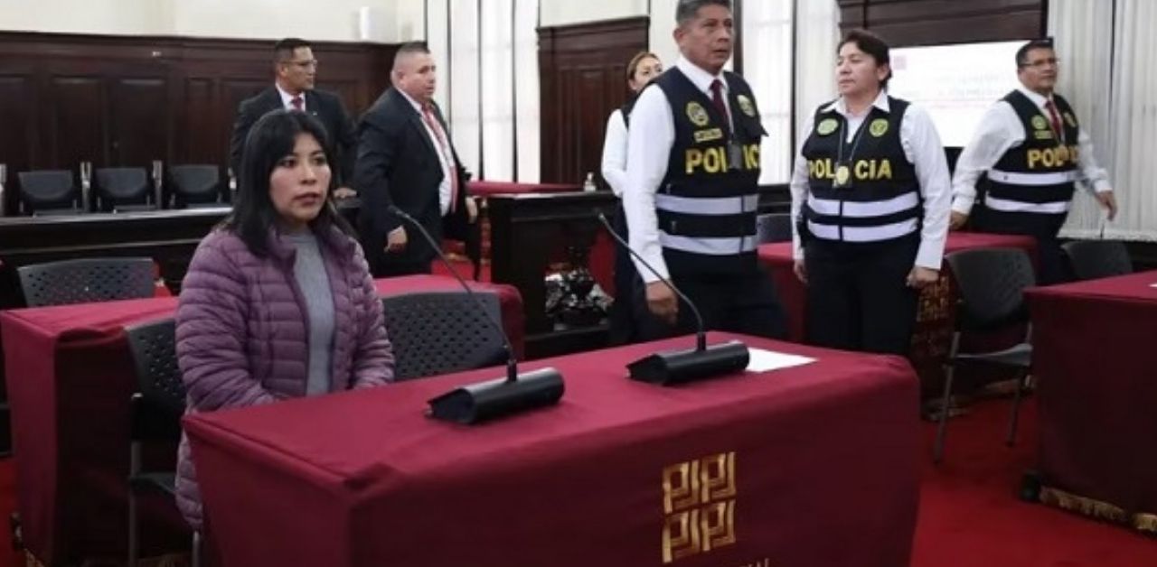 Betssy Chvez anuncia huelga de hambre desde la crcel.