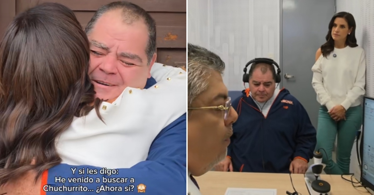 María Pía Copello apoya a Chuchurro en su lucha contra la sordera y le regala audífonos especiales