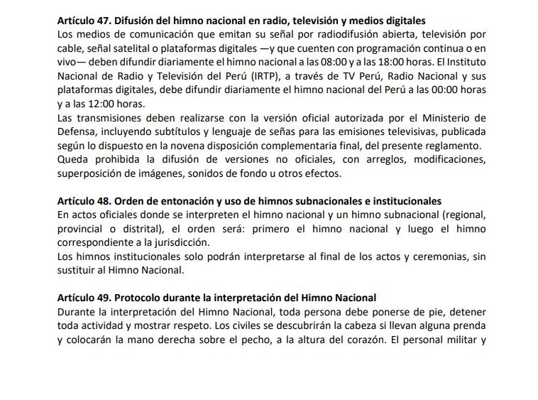 Ejecutivo busca obligar a medios a difundir el himno nacional dos veces por da.