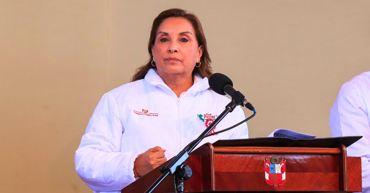 Dina Boluarte alerta a la ciudadanía: "Si ven un país dividido, las empresas no invertirán"