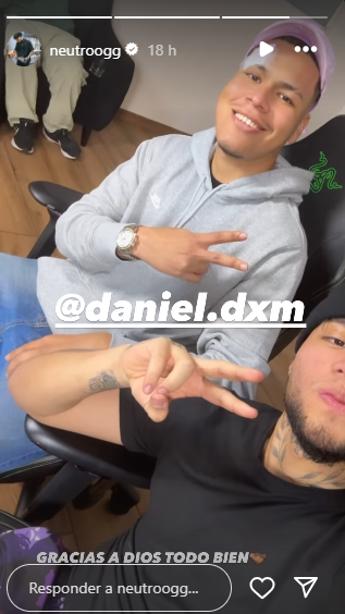Daniel Daz y Neutro juntos