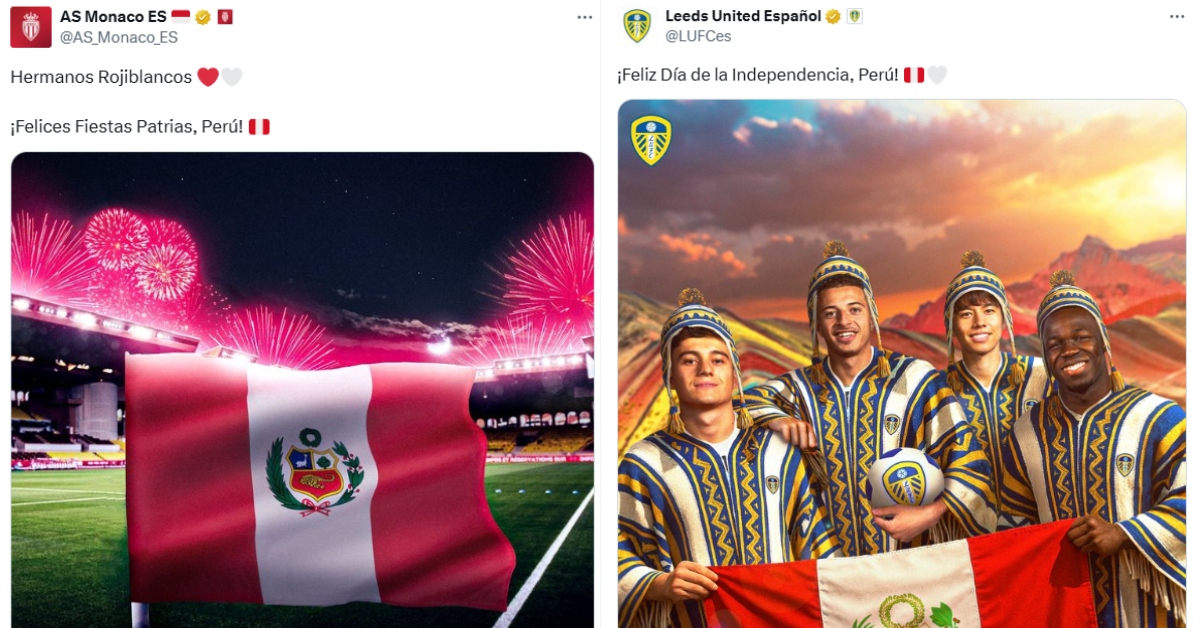 Clubes saludan al Per.