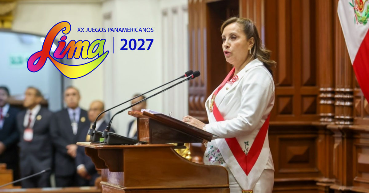 Juegos Panamericanos 2027: Dina Boluarte anunció la creación de un programa de cara al certamen en Lima