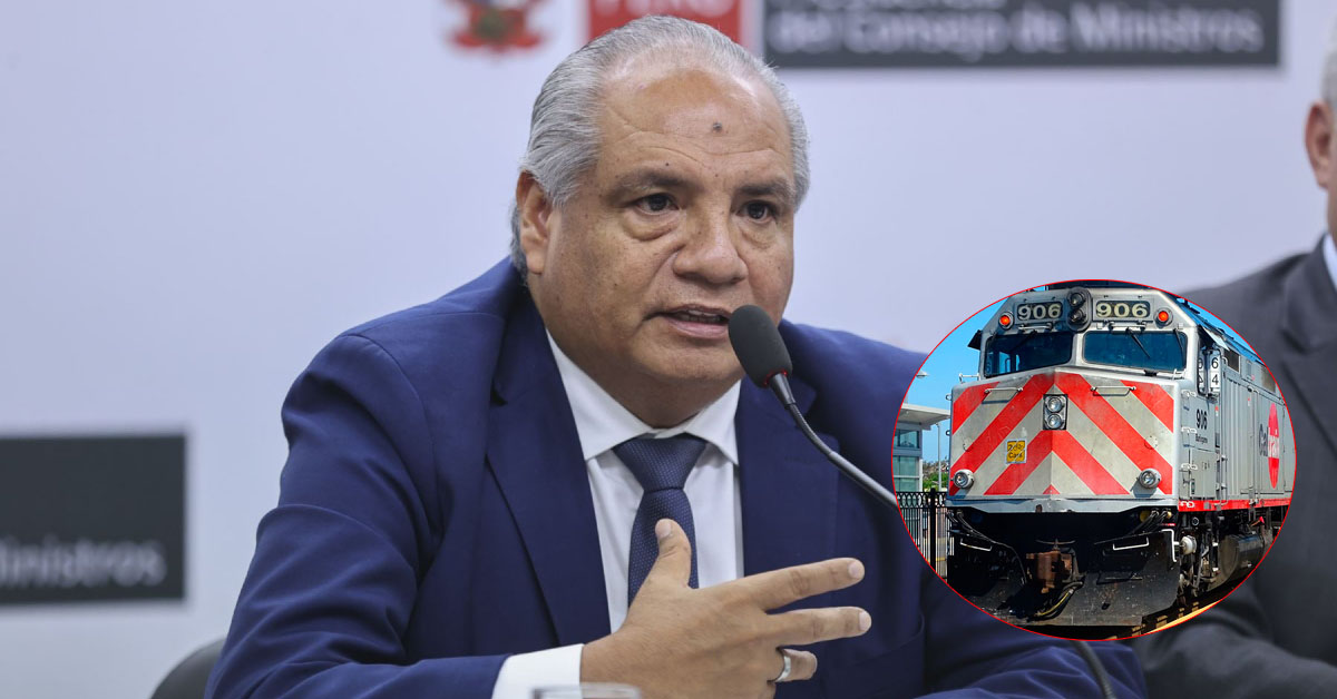 Ministro de Transportes sobre trenes de López Aliaga: "Lamento que la MML se retire de la mesa técnica"